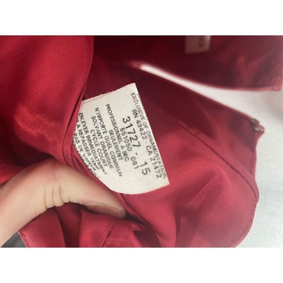 Gunne Sax Jessica McClintock Y2K Pink Bow Tulle Long Formal Prom Dress Sz S 1/2 - Picture 5 of 10
